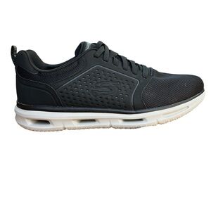 Skechers Glide-Lite Classic FIT  Black and‎ White Sport Sneakers Sz 12